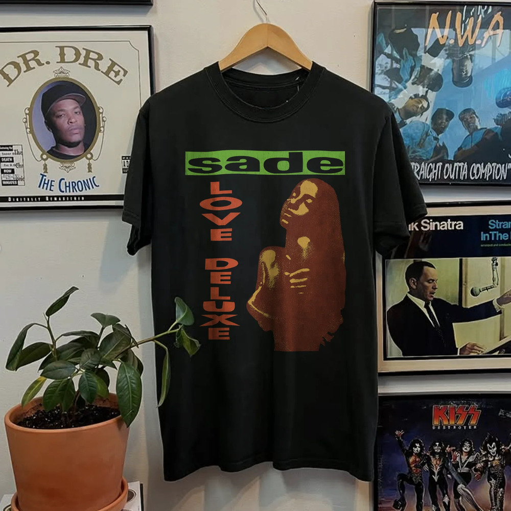 92 Sade Love Deluxe , Black Tee